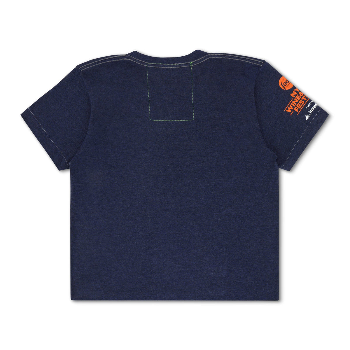 Retro NEW YORK WINE & FOOD 2025 BOYFRIEND TEE - NAVY
