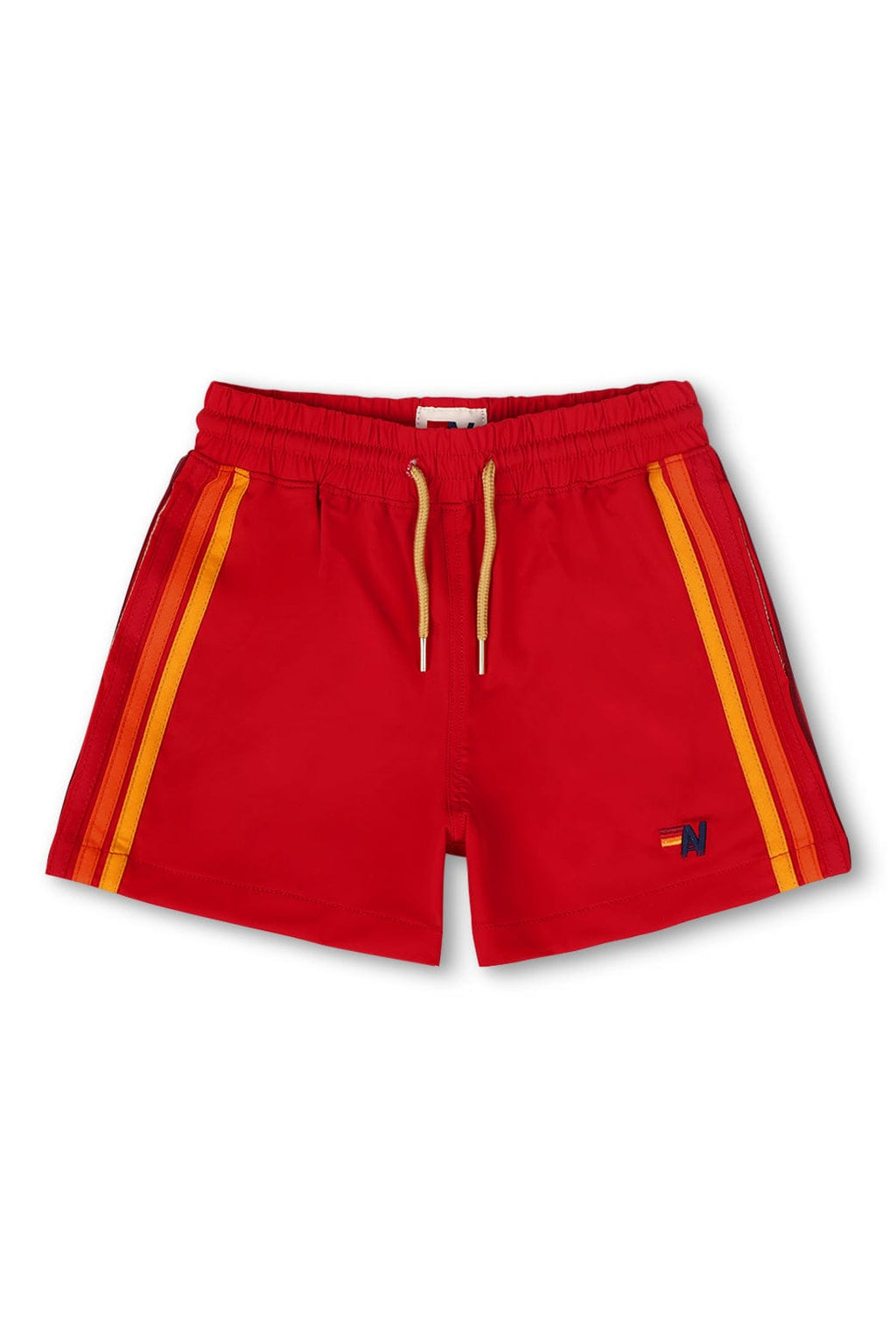 Retro AVIATOR NATION KIDS FLEX BOARD SHORTS - RED