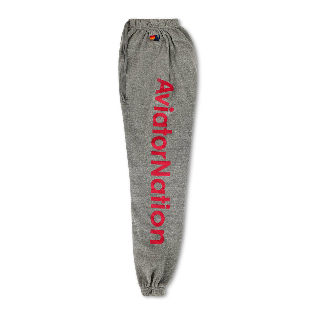 Retro UNIVERSITY OF ALABAMA UNISEX POCKET SWEATPANTS - HEATHER GREY