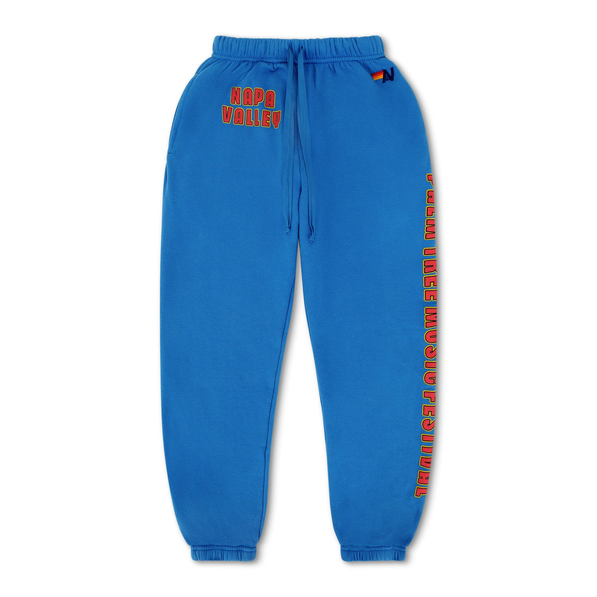 Retro PALM TREE FEST NAPA 2025 UNISEX SWEATPANTS - ADVENTURE BLUE