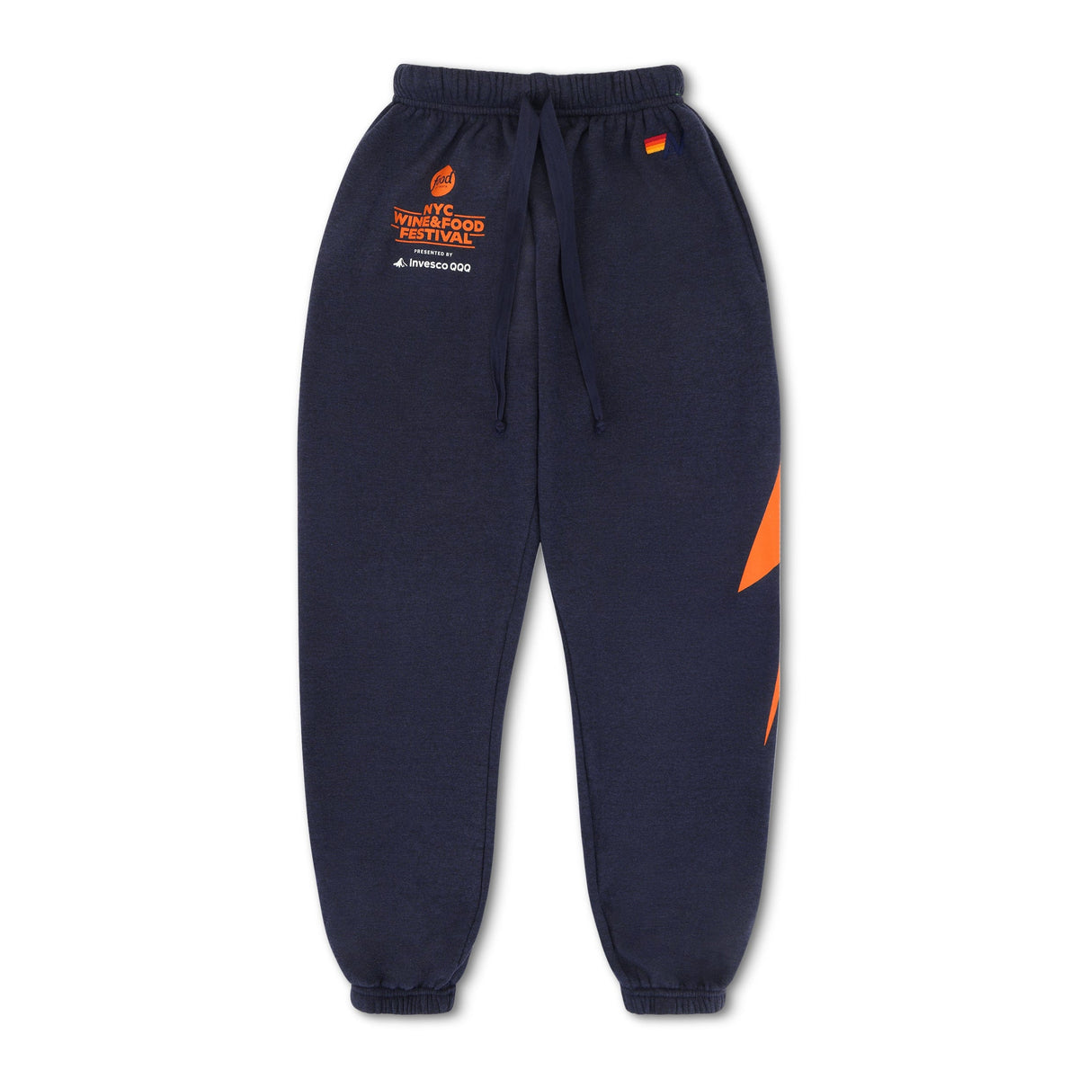 Retro NEW YORK WINE & FOOD 2025 UNISEX POCKET SWEATPANTS - NAVY