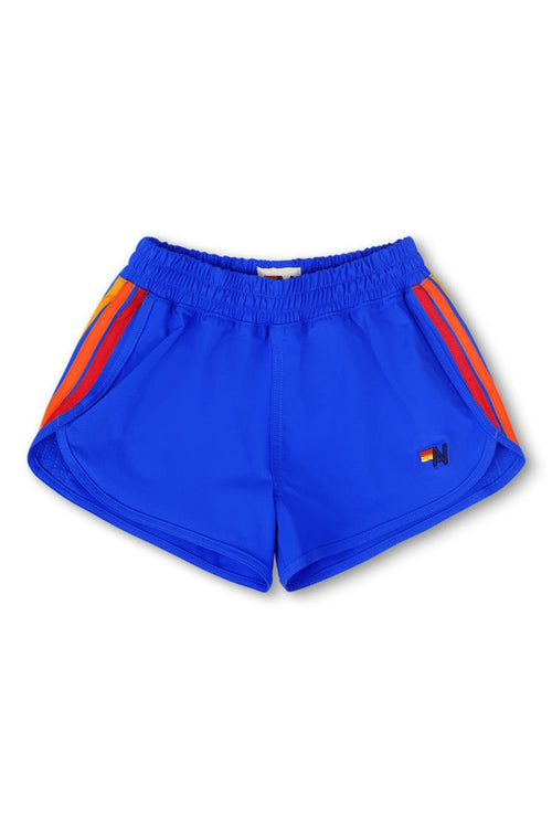 Retro 5 STRIPE KIDS FLEX JOGGER SHORT - PARROT