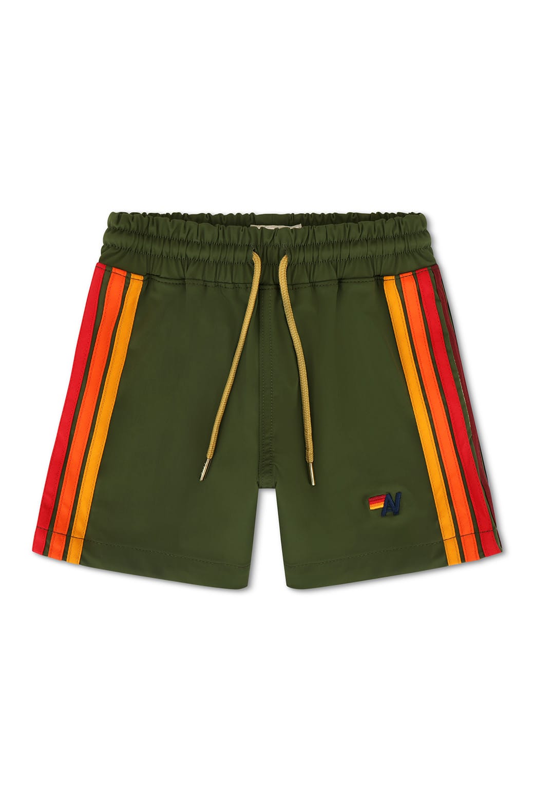Retro AVIATOR NATION KIDS FLEX BOARD SHORTS - GARDEN GREEN