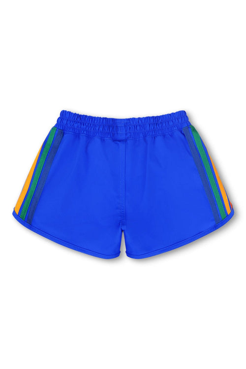 Retro 5 STRIPE KIDS FLEX JOGGER SHORT - PARROT