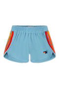 Retro KIDS 5 STRIPE FLEX JOGGER SHORT - SKY