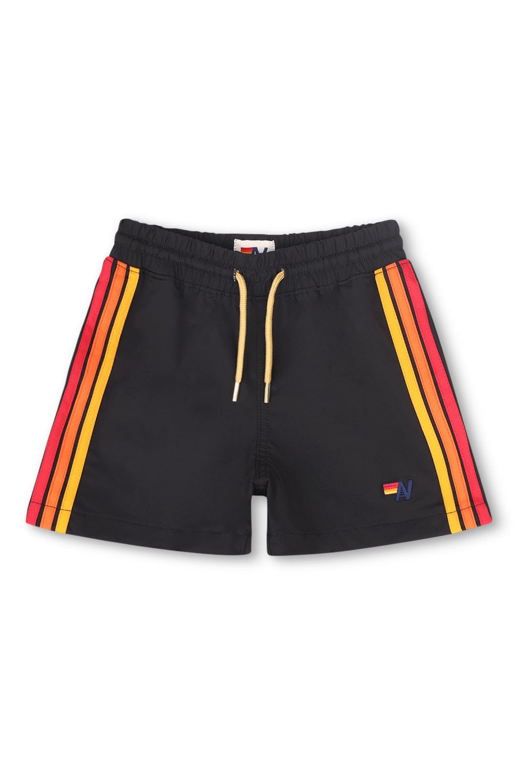 Retro AVIATOR NATION KIDS FLEX BOARD SHORTS - BLACK