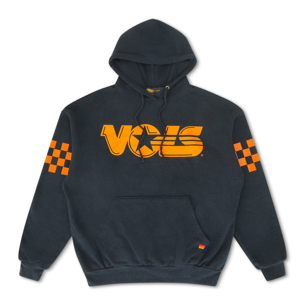 Retro UNIVERSITY OF TENNESSEE VOLS RELAXED PULLOVER HOODIE - CHARCOAL
