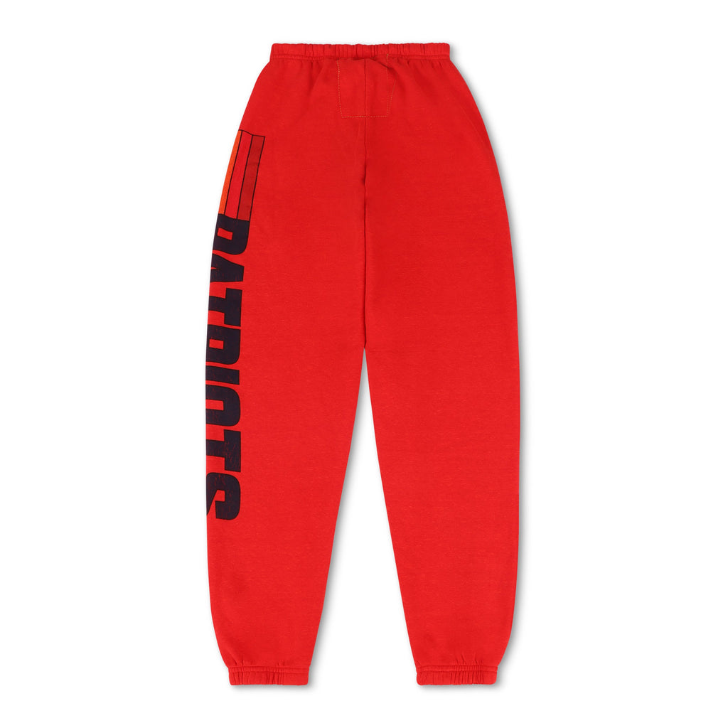Retro NEW ENGLAND PATRIOTS HELMET 2026 SWEATPANTS - FLASH RED