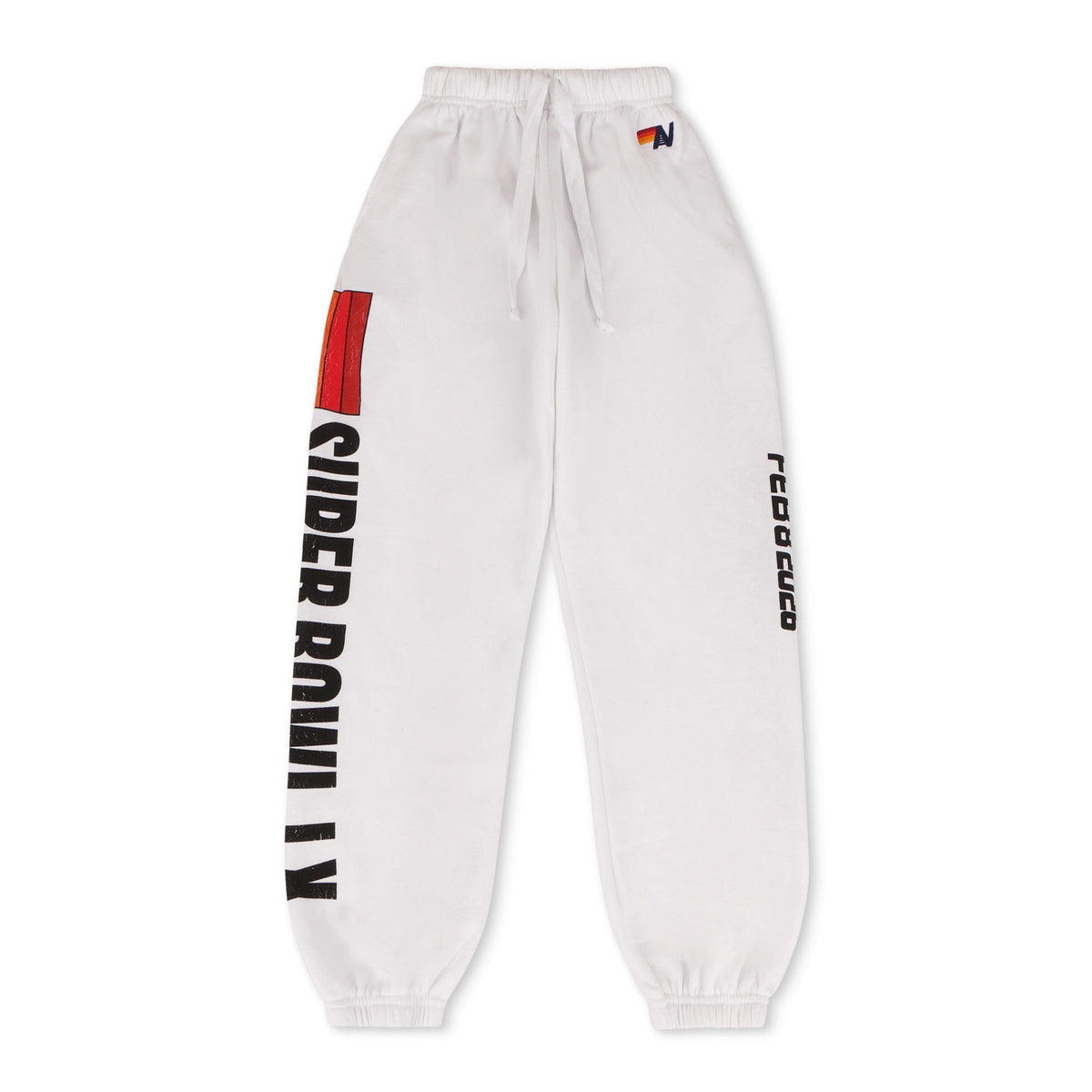 Retro SUPER BOWL 2026 UNISEX SWEATPANTS - WHITE