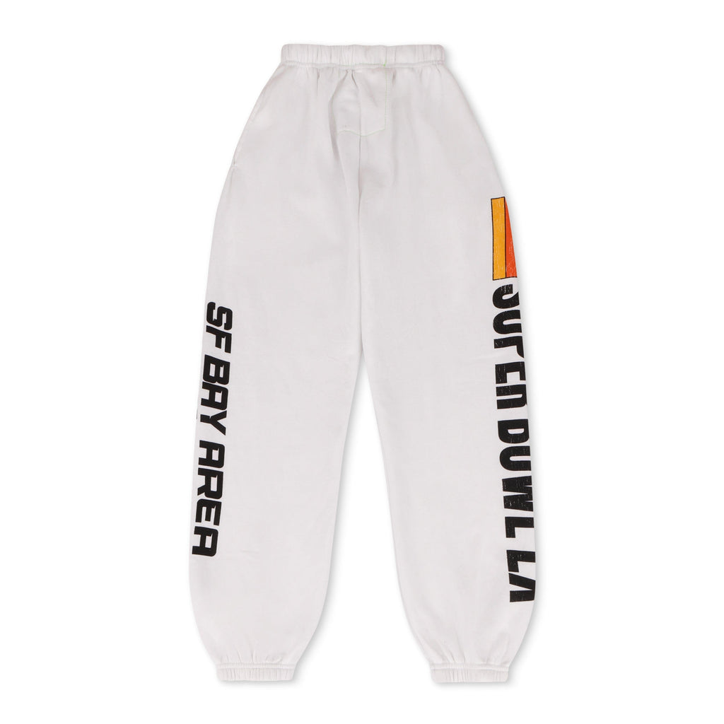 Retro SUPER BOWL 2026 UNISEX SWEATPANTS - WHITE