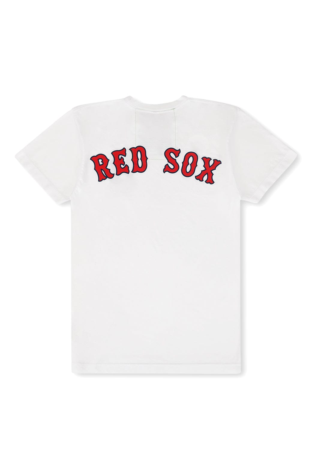 Retro RED SOX BOLT UNISEX CREW TEE - WHITE