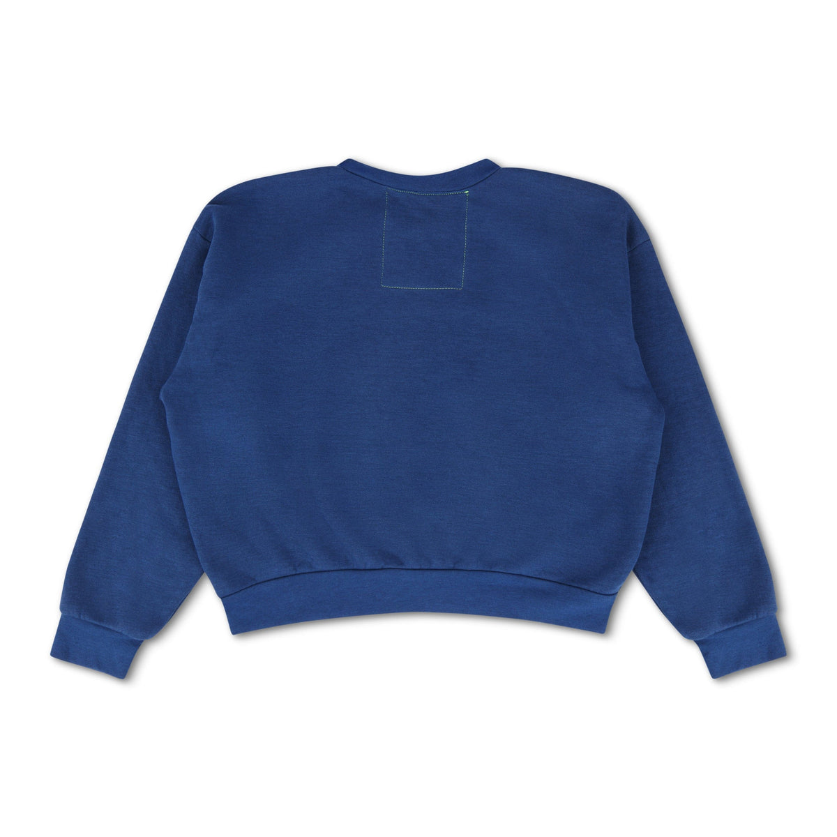 Retro SEATTLE SEAHAWKS HELMET RELAXED CREW SWEATSHIRT - ROYAL