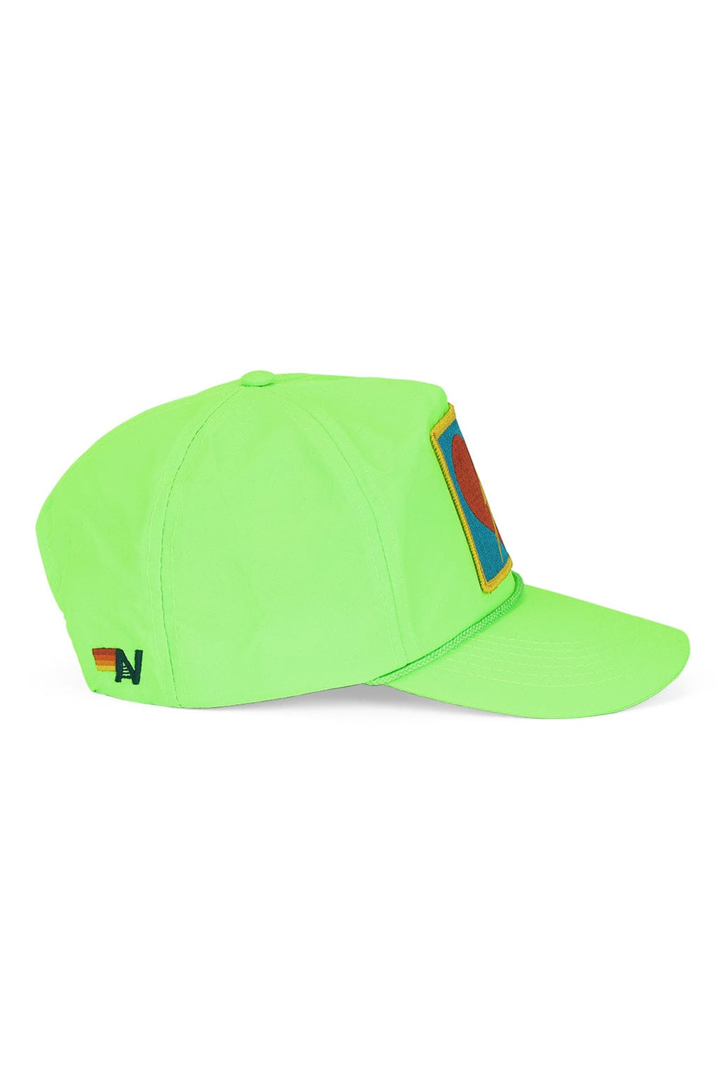 Retro BOLT HEART VINTAGE NYLON TRUCKER HAT