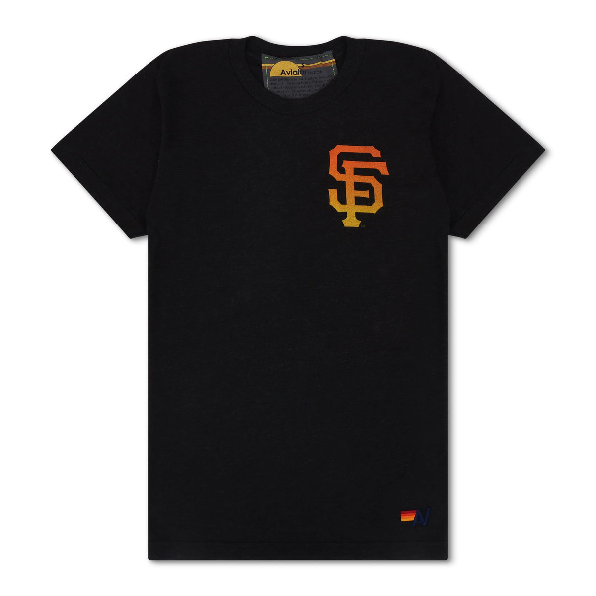 Retro SAN FRANCISCO GIANTS 2026 CREW TEE - BLACK