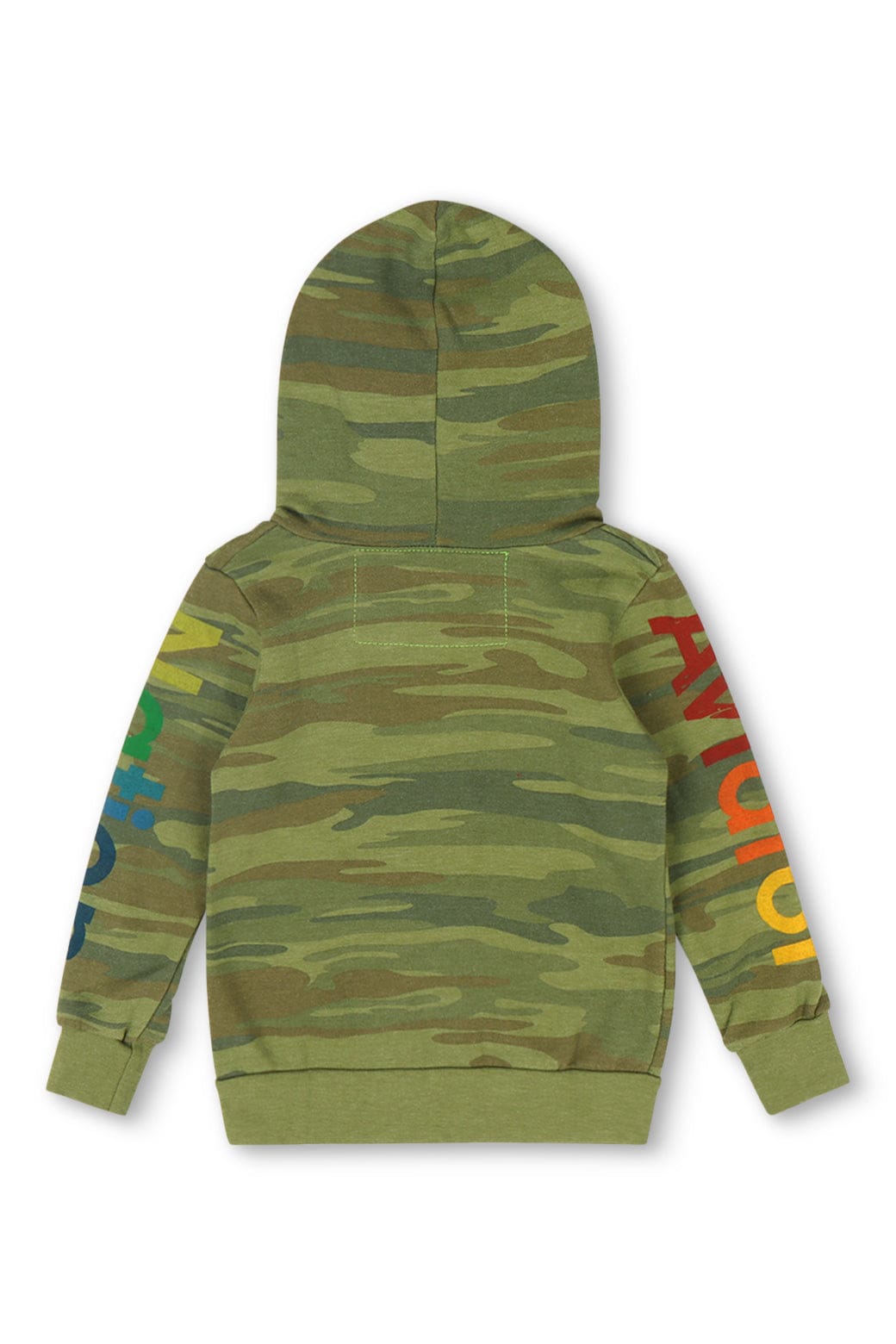 Retro KIDS AVIATOR NATION VENICE ZIP HOODIE - CAMO