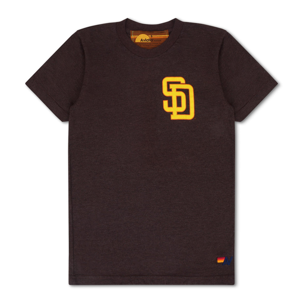 Retro SAN DIEGO PADRES 2026 CREW TEE - BROWN