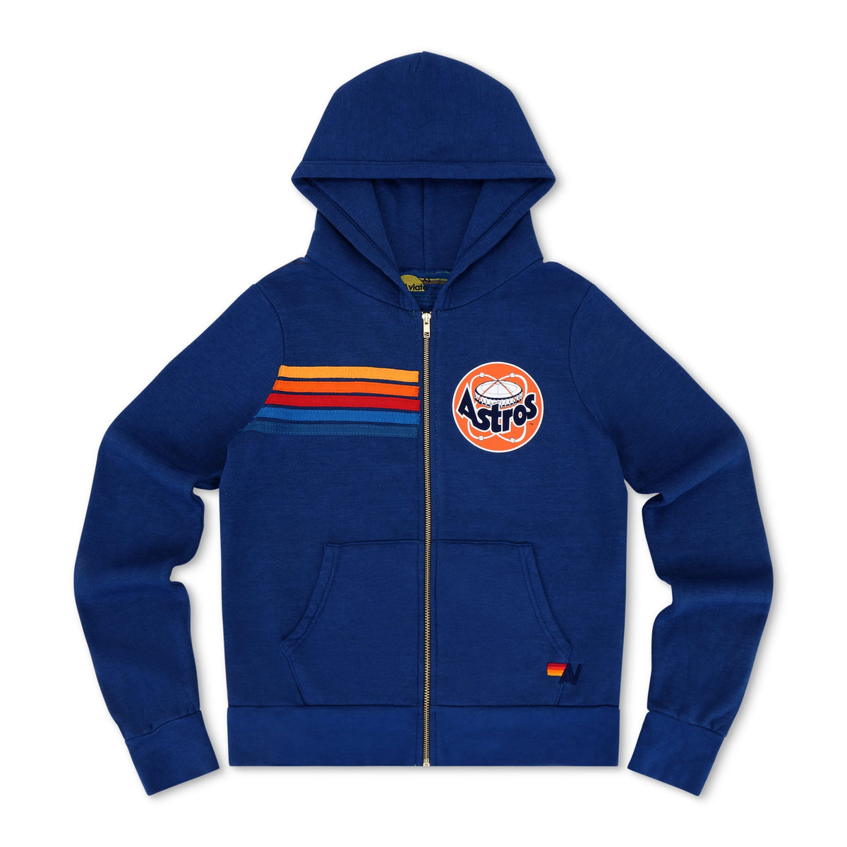 Retro HOUSTON ASTROS 2026 ZIP HOODIE - ROYAL