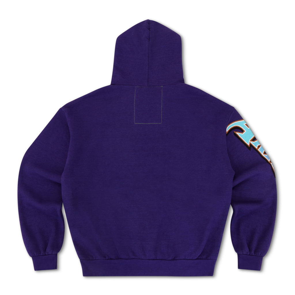 Retro ARIZONA DIAMONDBACKS 2026 RELAXED PULLOVER HOODIE - DEEP PURPLE