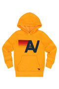 Retro KIDS LOGO PULLOVER HOODIE - GOLD