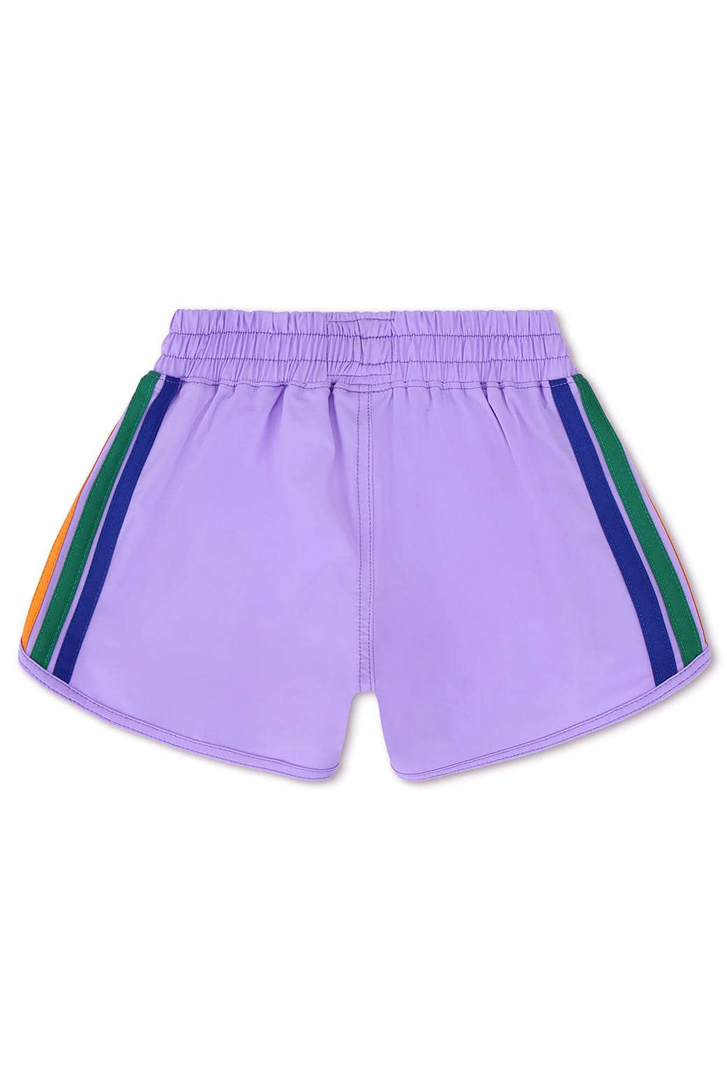Retro KIDS 5 STRIPE FLEX JOGGER SHORT - PURPLE