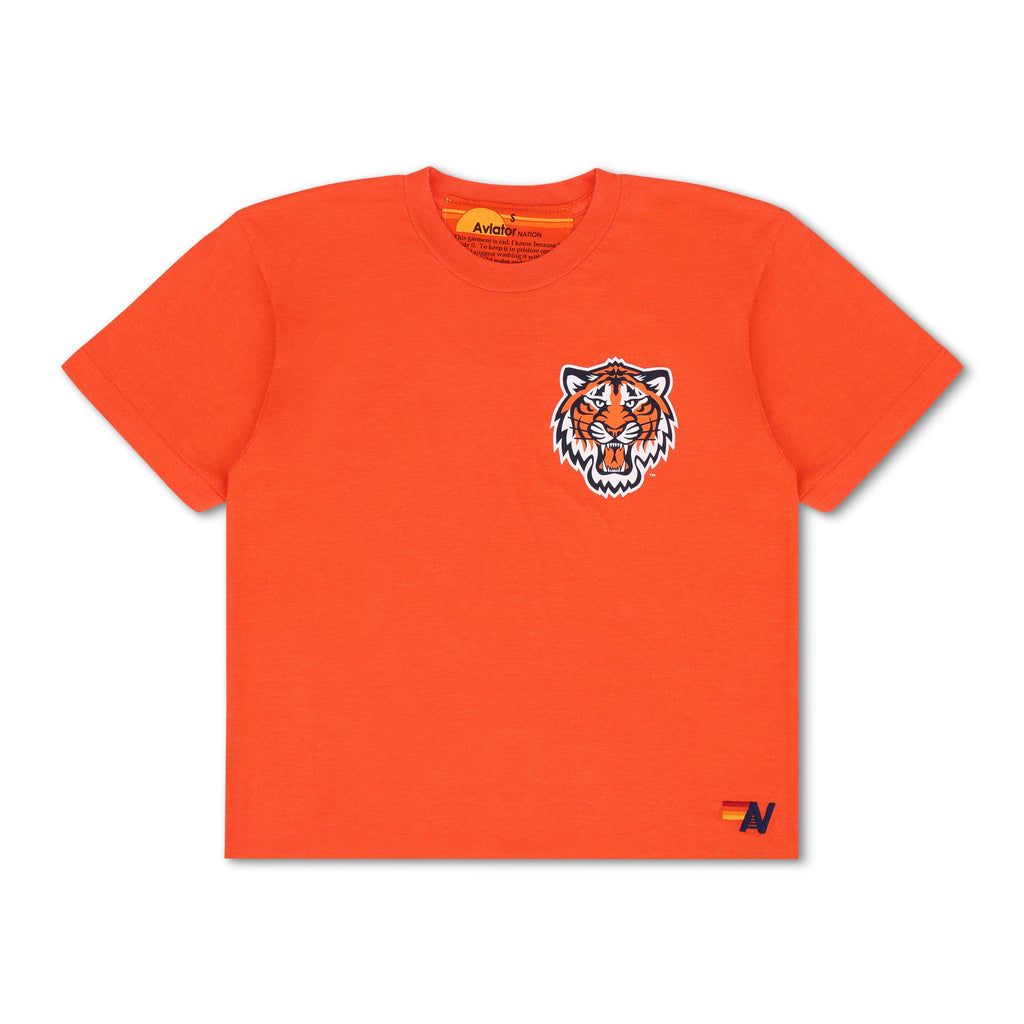 Retro DETROIT TIGERS 2026 BOYFRIEND TEE - ORANGE