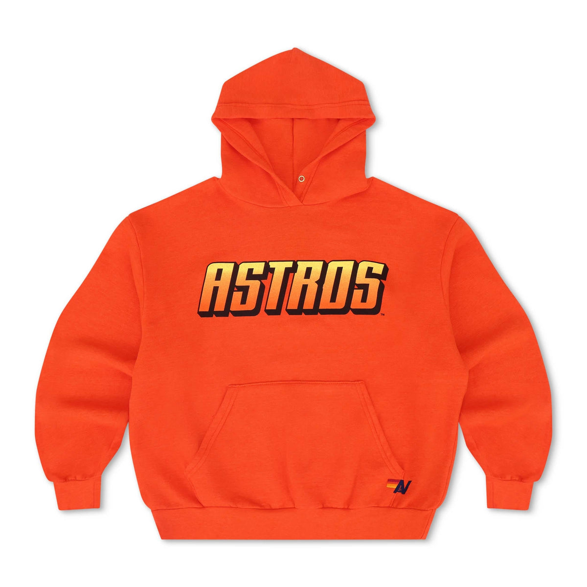 Retro HOUSTON ASTROS 2026 RELAXED PULLOVER HOODIE - ORANGE