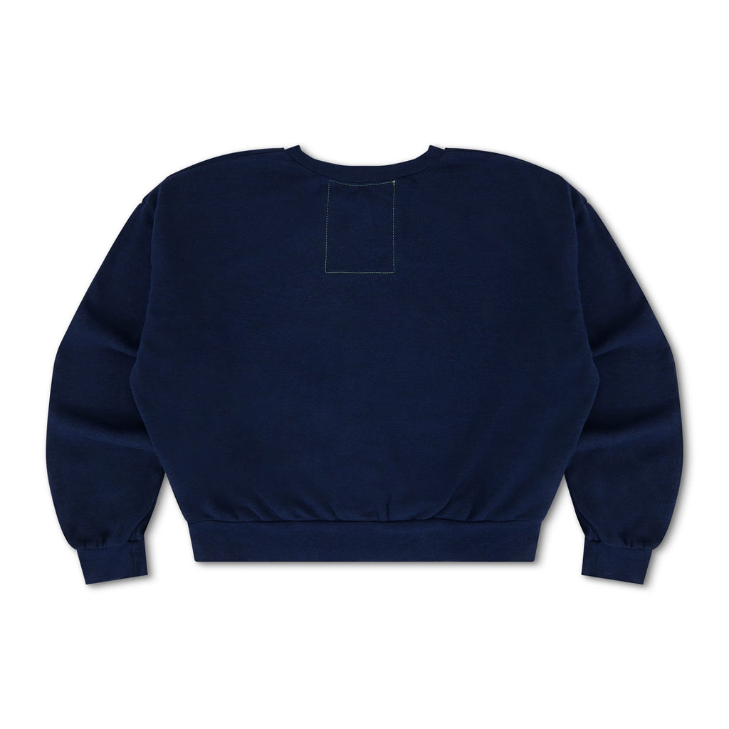 Retro NEW YORK YANKEES 2026 RELAXED CREW SWEATSHIRT - NAVY
