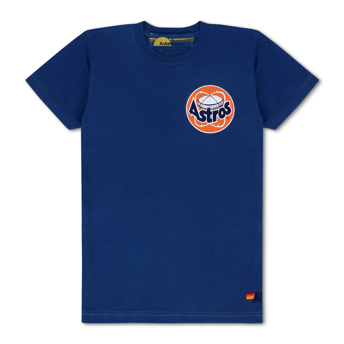 Retro HOUSTON ASTROS 2026 CREW TEE - ROYAL