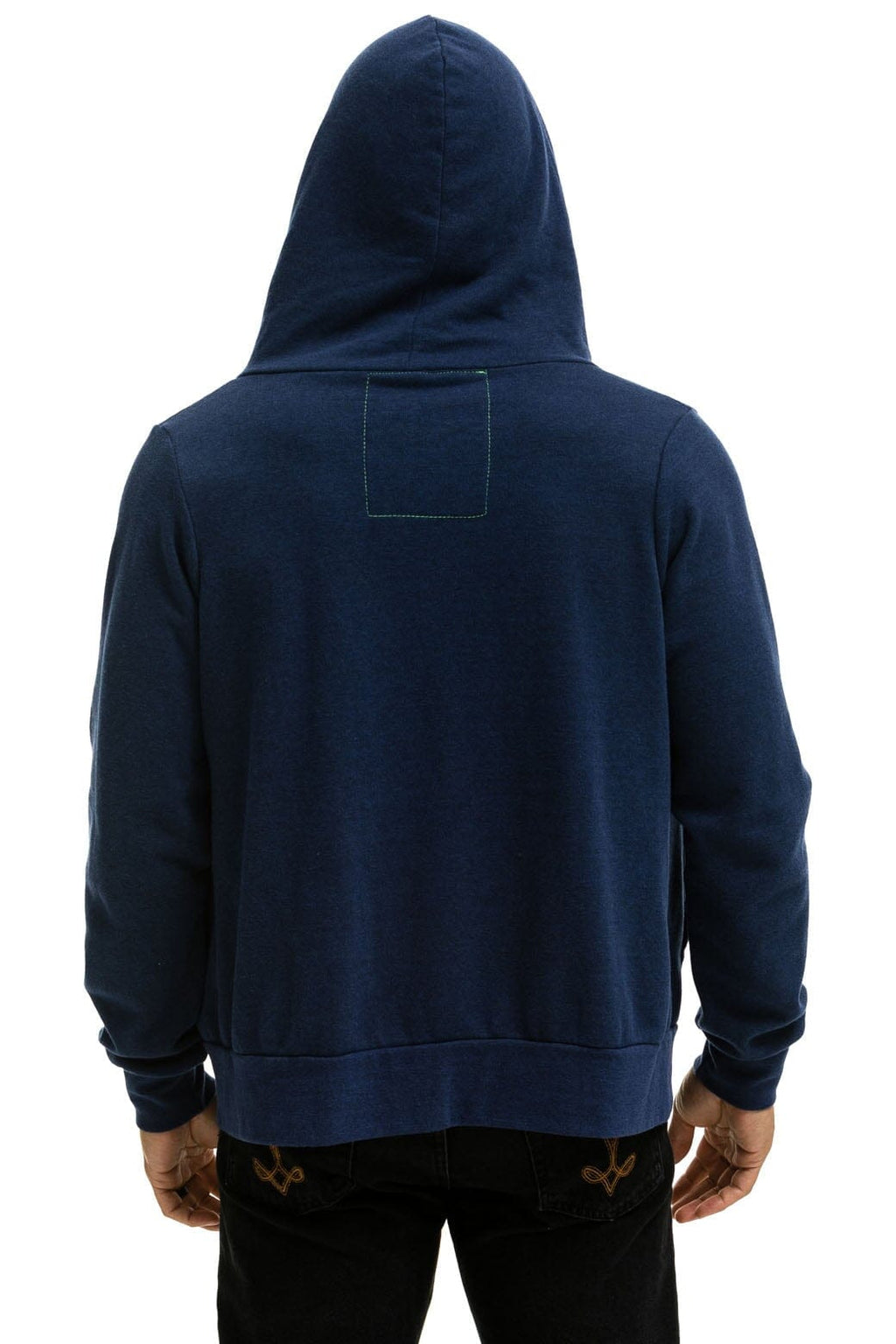 Retro 5 STRIPE HOODIE - NAVY BLUE