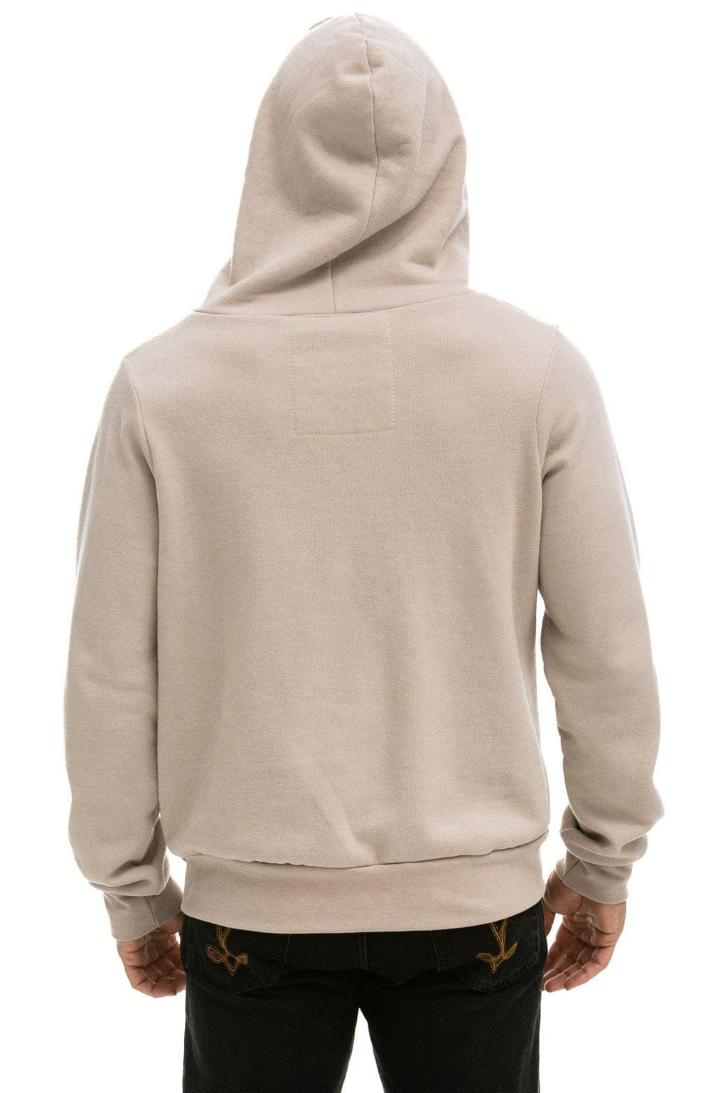 Retro 5 STRIPE HOODIE - SAND TAN