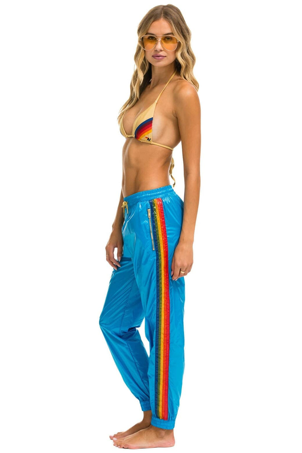 Retro 5 STRIPE WIND PANT - DRESDEN