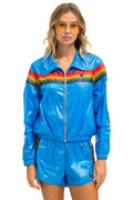 Retro 5 STRIPE WINDBREAKER - BLUE CINA