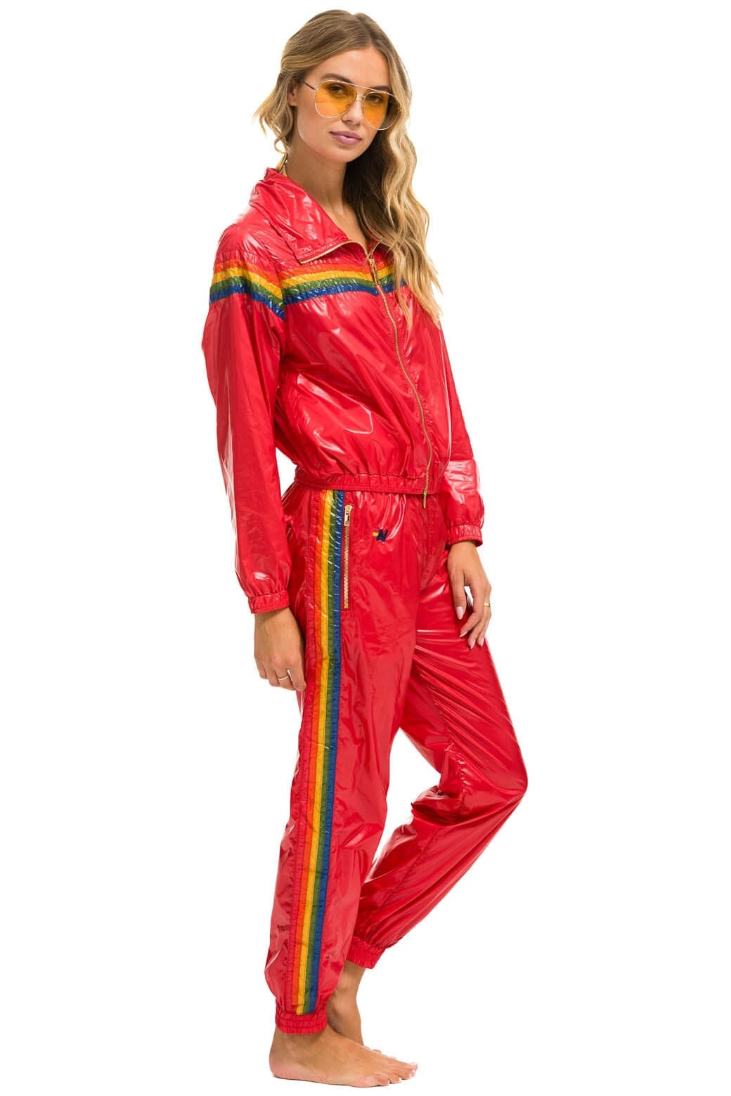 Retro 5 STRIPE - WINDBREAKER CHERRY GLOSSY