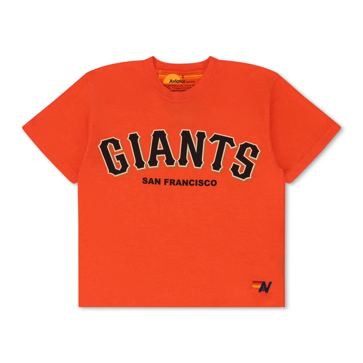 Retro SAN FRANCISCO GIANTS 2026 BOYFRIEND TEE - ORANGE