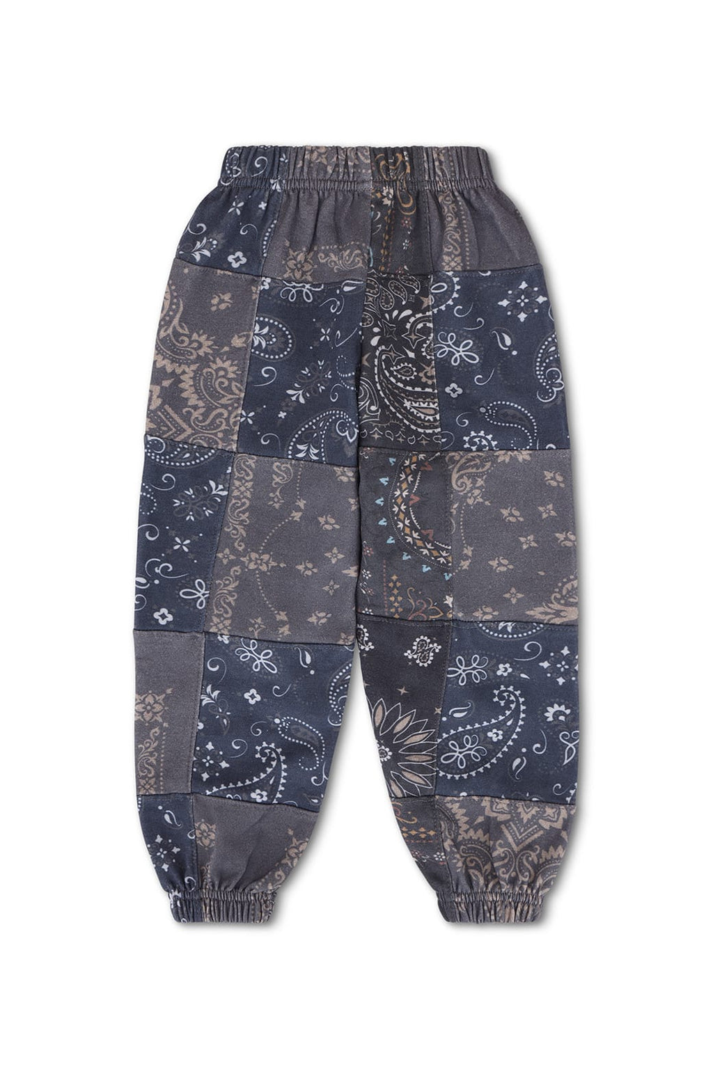 Retro KIDS BANDANA QUILTED SWEATPANTS - CHARCOAL