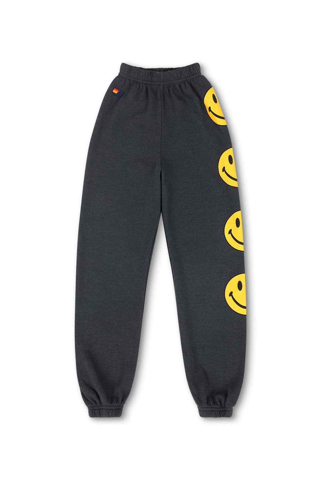 Retro KIDS SMILEY 2 SWEATPANTS - CHARCOAL