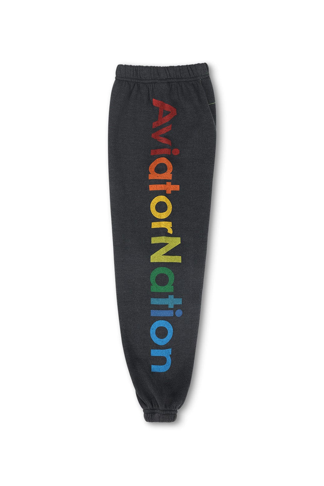 Retro KIDS AVIATOR NATION VENICE SWEATPANTS - CHARCOAL
