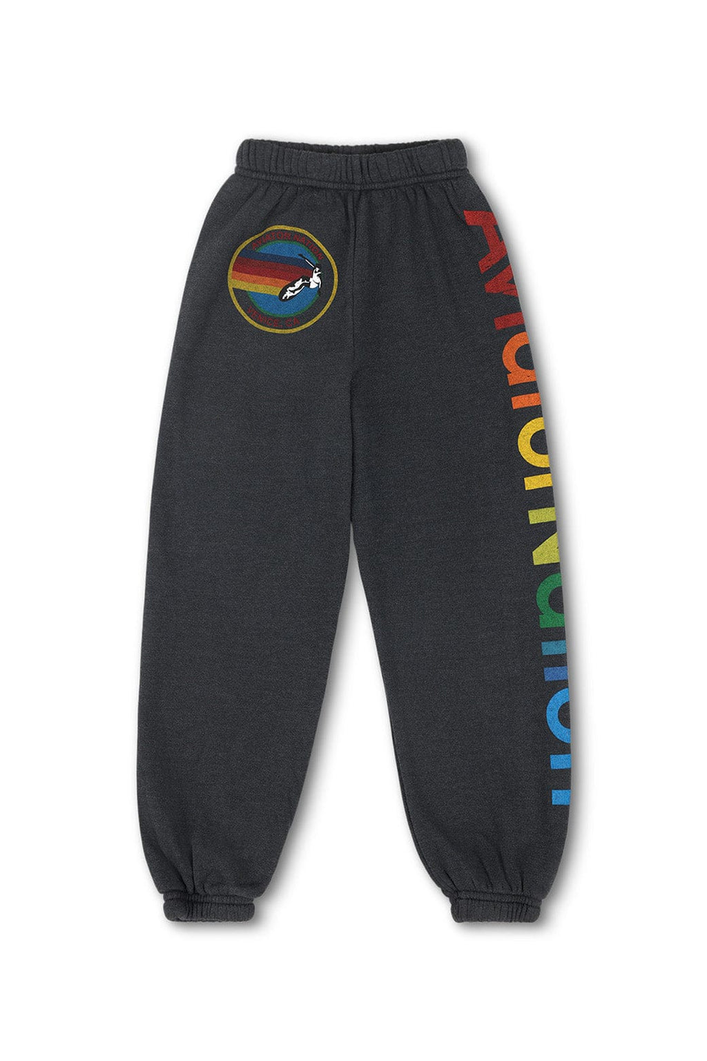 Retro KIDS AVIATOR NATION VENICE SWEATPANTS - CHARCOAL