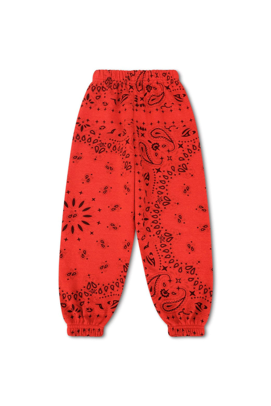 Retro KIDS BANDANA SWEATPANTS - RED