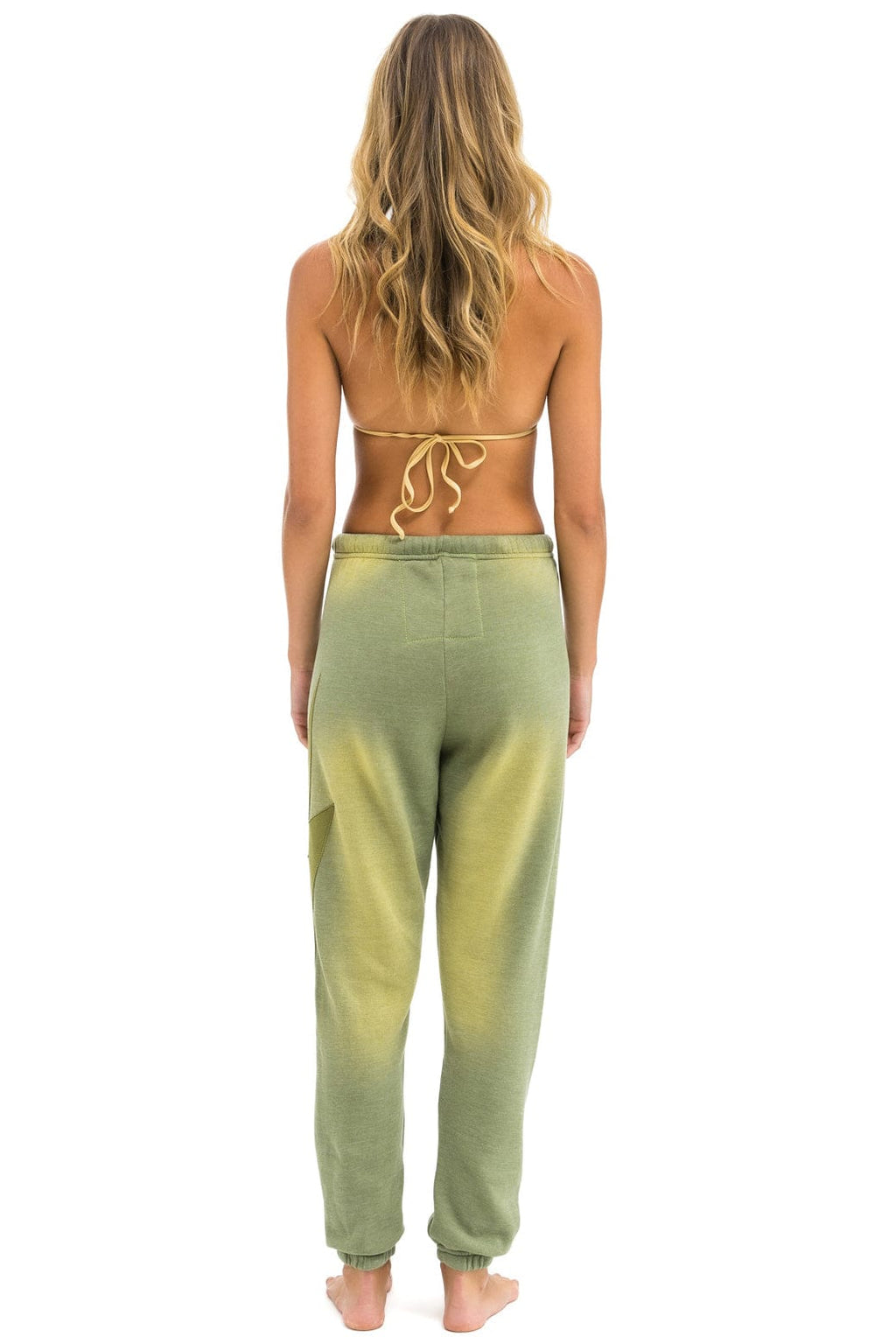 Retro BOLT STITCH SWEATPANTS - FADED ARMY