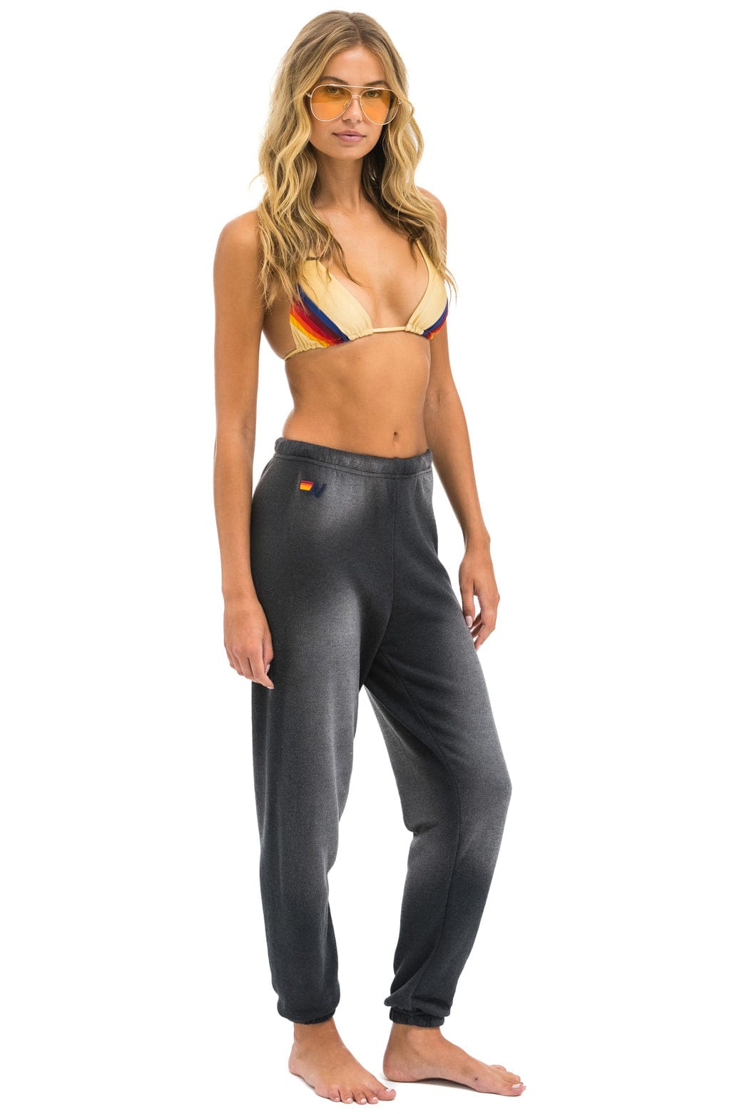 Retro BOLT STITCH SWEATPANTS - FADED SMOKE