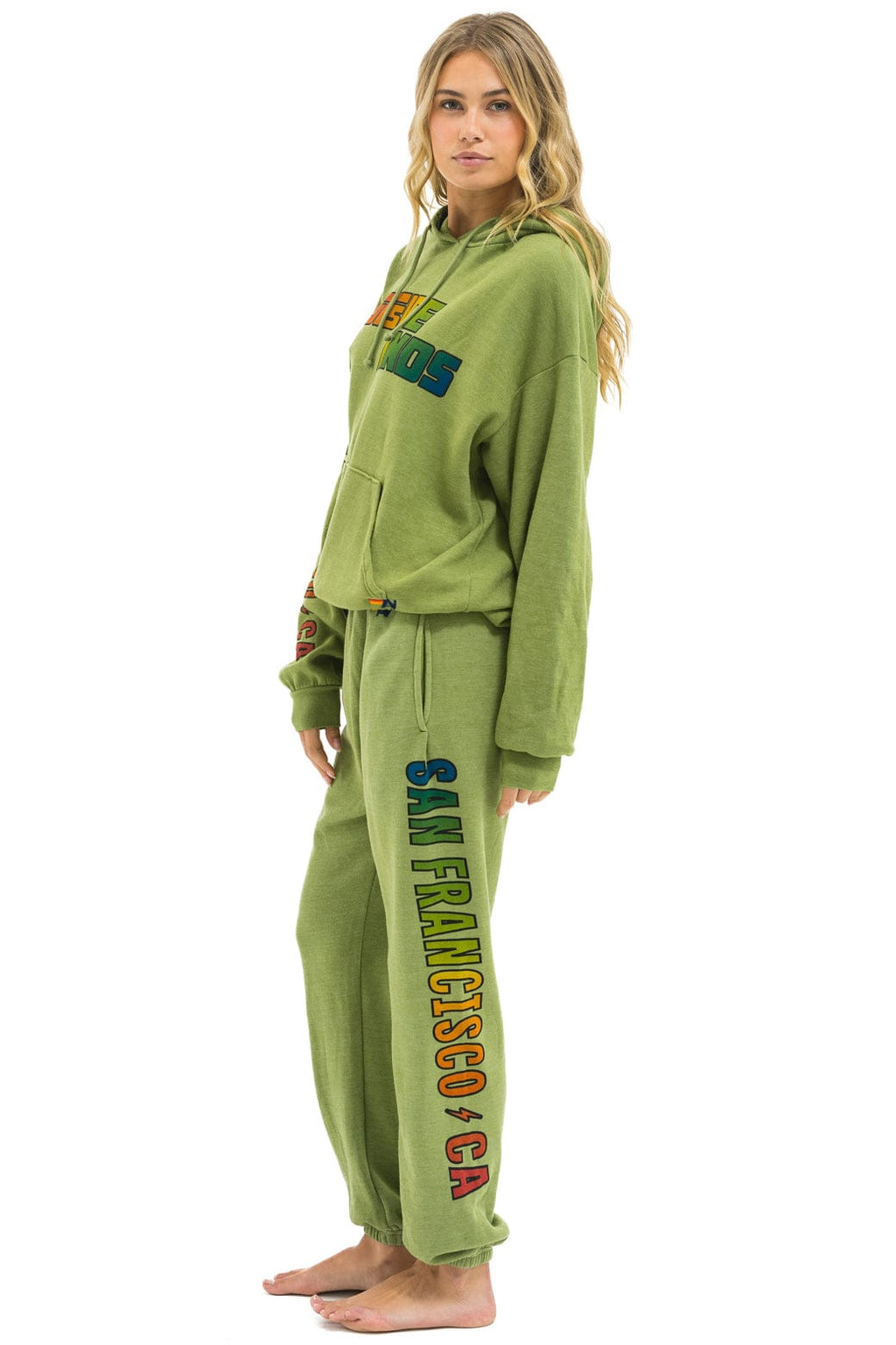 Retro OUTSIDE LANDS 2025 UNISEX SWEATPANTS - JUNGLE GREEN