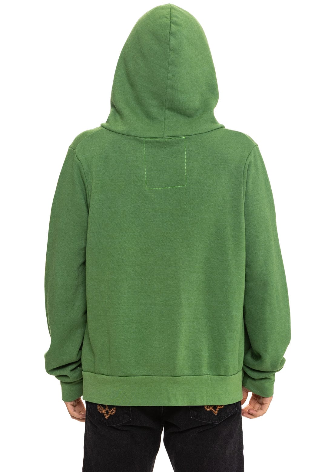 Retro ALL SEASONS CIRCLE ZIP HOODIE - PALM