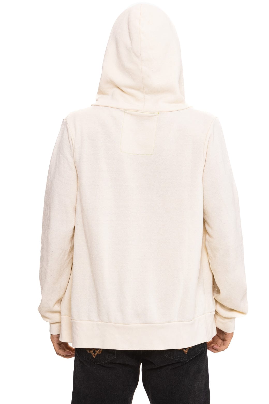 Retro ALL SEASONS CIRCLE ZIP HOODIE - VINTAGE WHITE