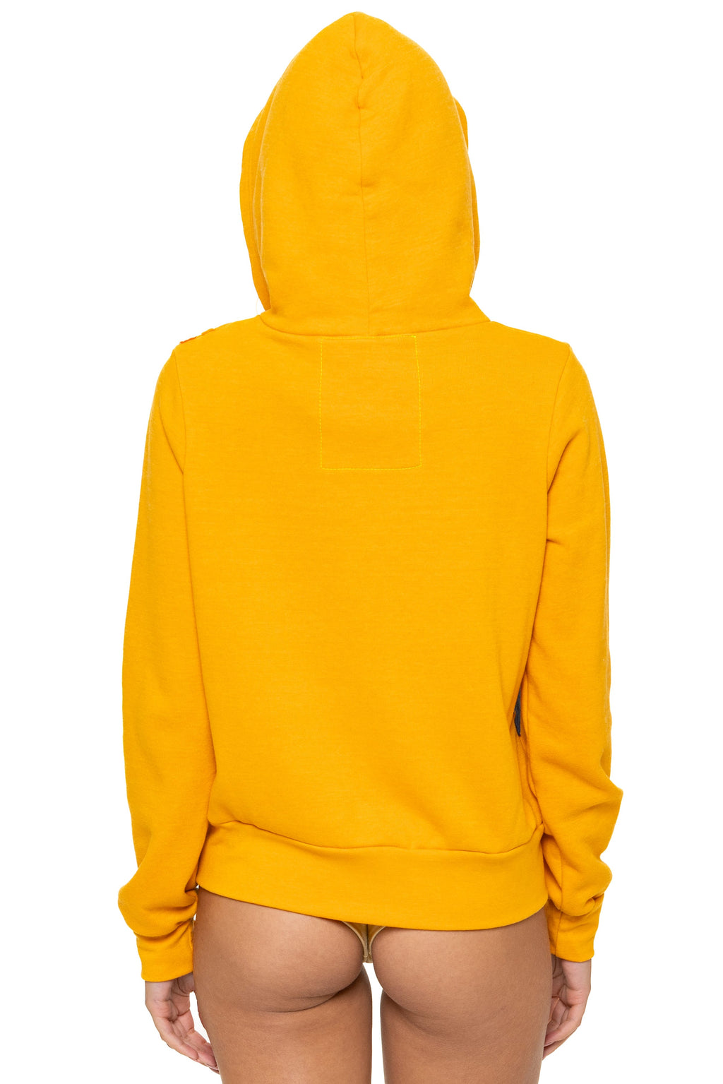 Retro DISCO ZIP HOODIE - VINTAGE GOLD
