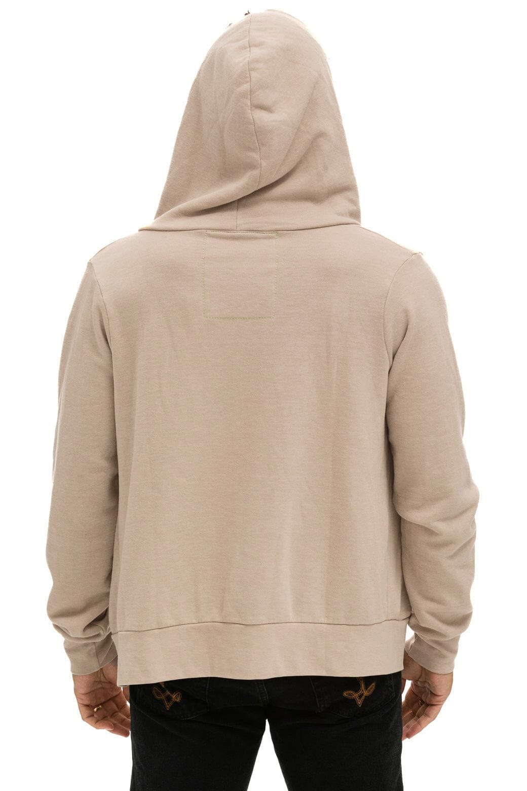Retro DISCO ZIP HOODIE - SAND