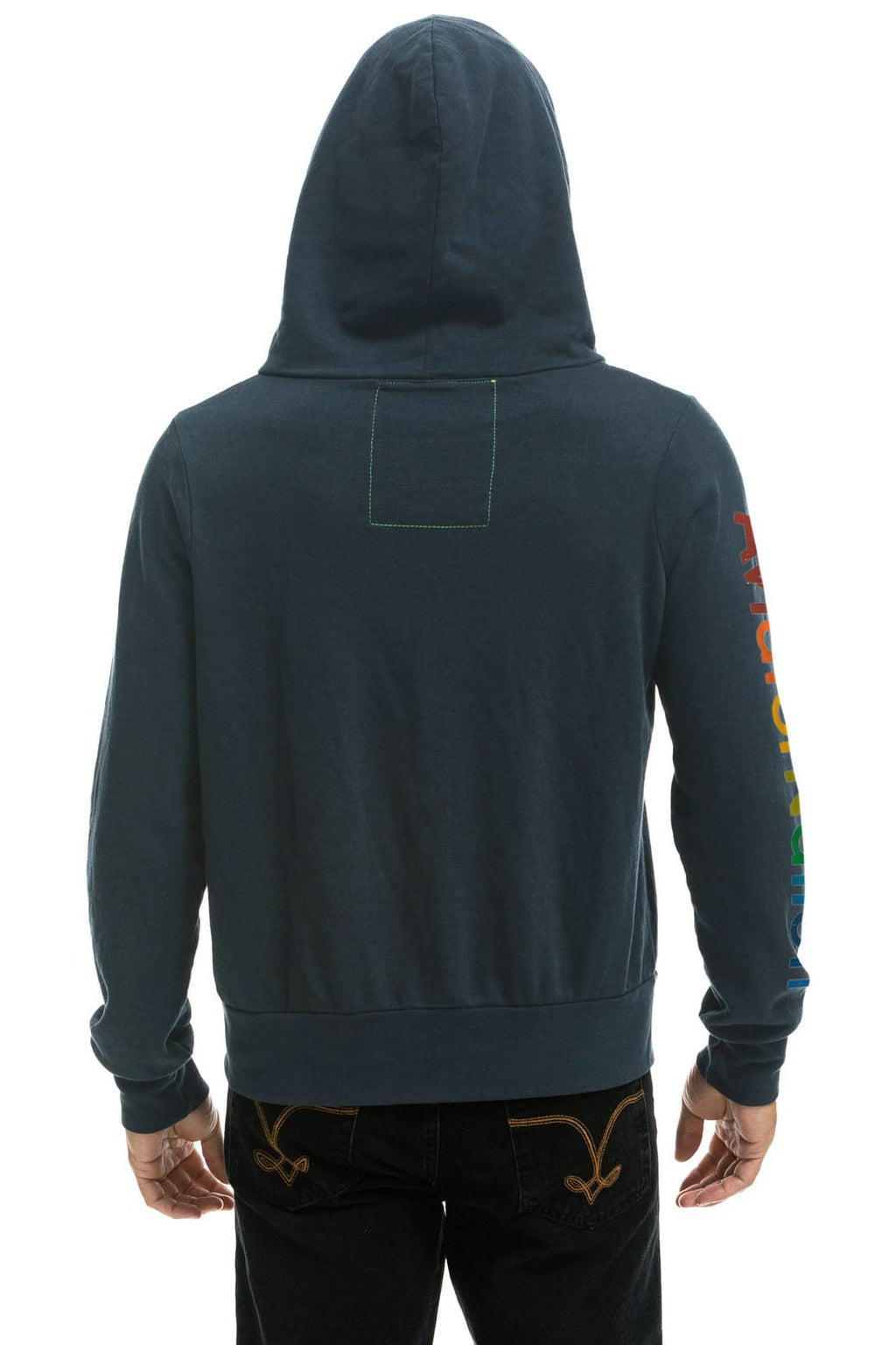 Retro AVIATOR NATION VENICE HOODIE - CHARCOAL
