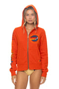 Retro AVIATOR NATION VENICE HOODIE - VINTAGE ORANGE