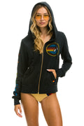 Retro AVIATOR NATION BROOKLYN HOODIE - CHARCOAL