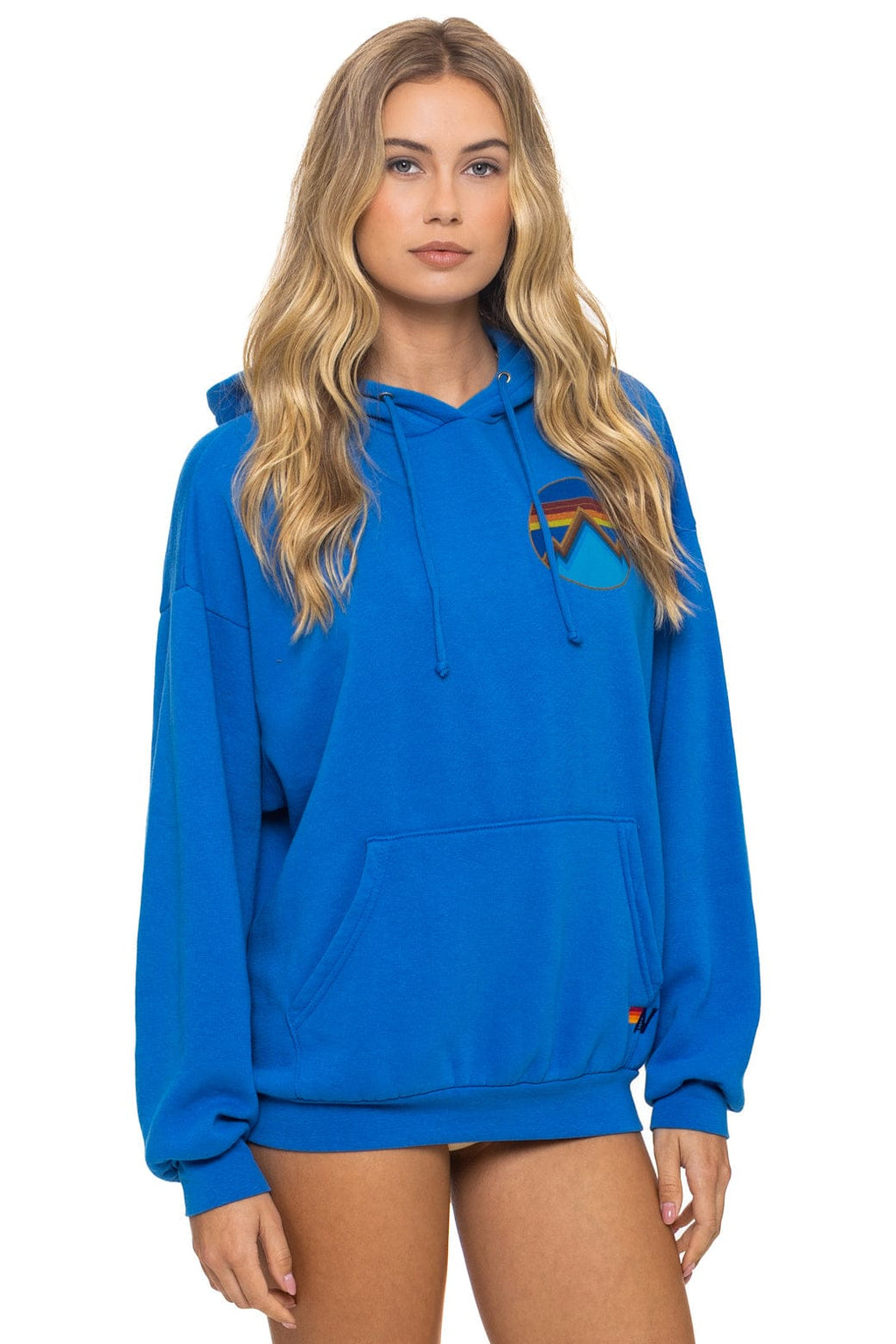 Retro ALL SEASONS RELAXED PULLOVER HOODIE - ADVENTURE BLUE